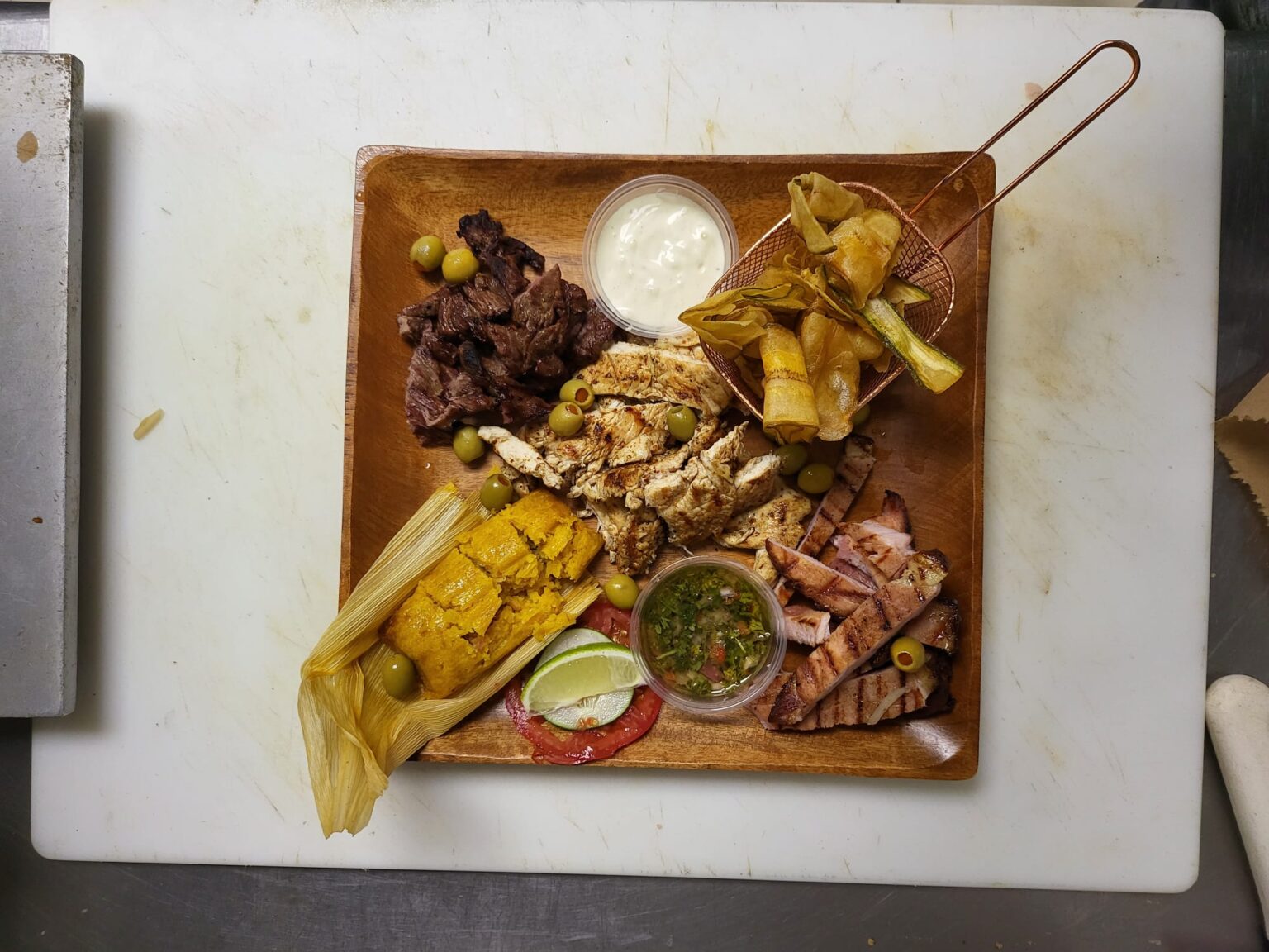 Bandeja Villa Parrilla
